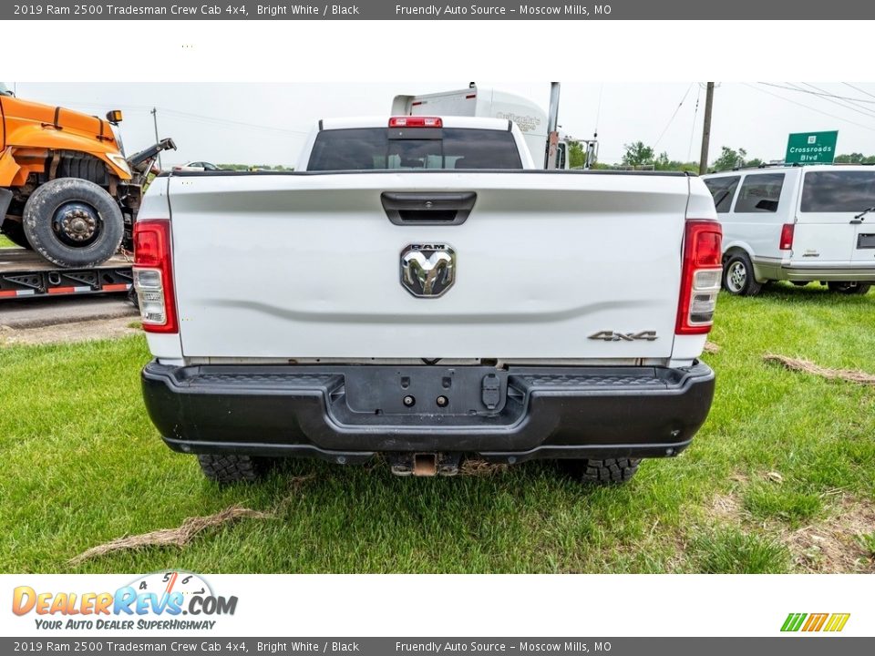 2019 Ram 2500 Tradesman Crew Cab 4x4 Bright White / Black Photo #5