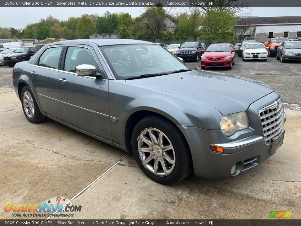 2006 Chrysler 300 C HEMI Silver Steel Metallic / Dark Slate Gray/Light Slate Gray Photo #13