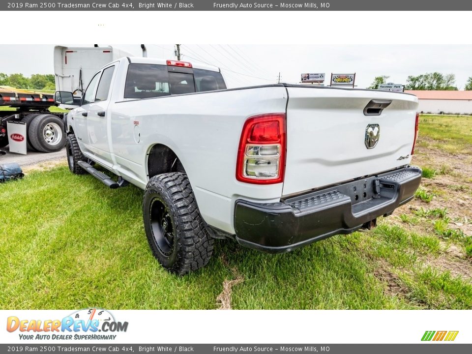 2019 Ram 2500 Tradesman Crew Cab 4x4 Bright White / Black Photo #6