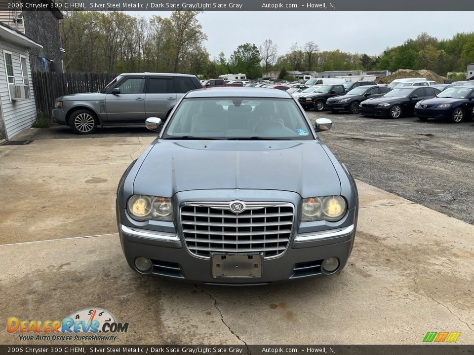 2006 Chrysler 300 C HEMI Silver Steel Metallic / Dark Slate Gray/Light Slate Gray Photo #14