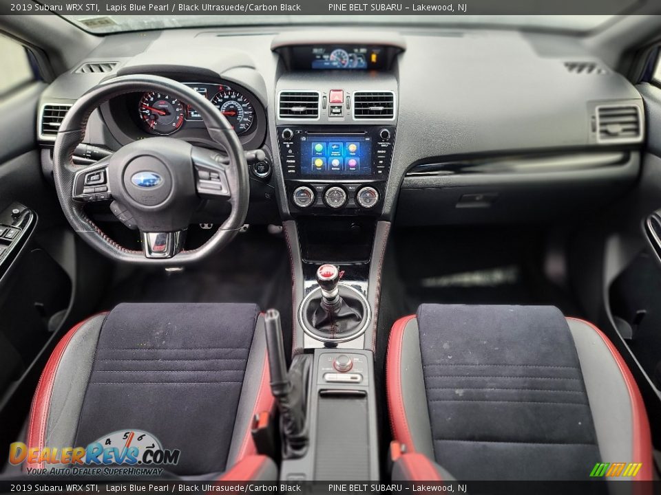 Black Ultrasuede/Carbon Black Interior - 2019 Subaru WRX STI Photo #15