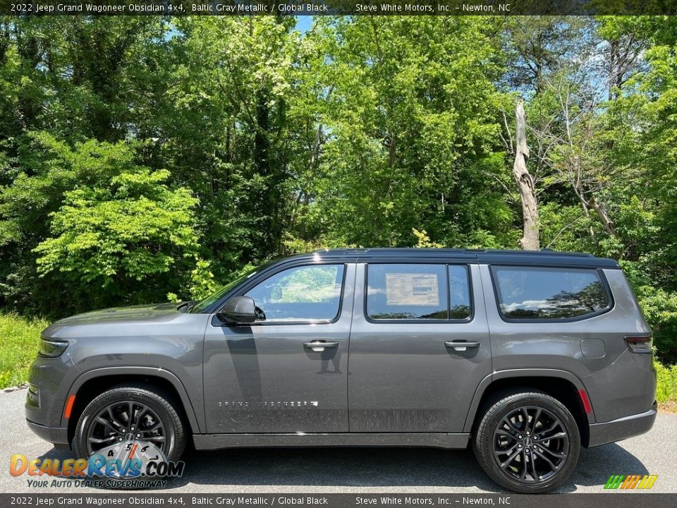 Baltic Gray Metallic 2022 Jeep Grand Wagoneer Obsidian 4x4 Photo #1