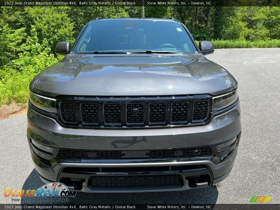 2022 Jeep Grand Wagoneer Obsidian 4x4 Baltic Gray Metallic / Global Black Photo #3