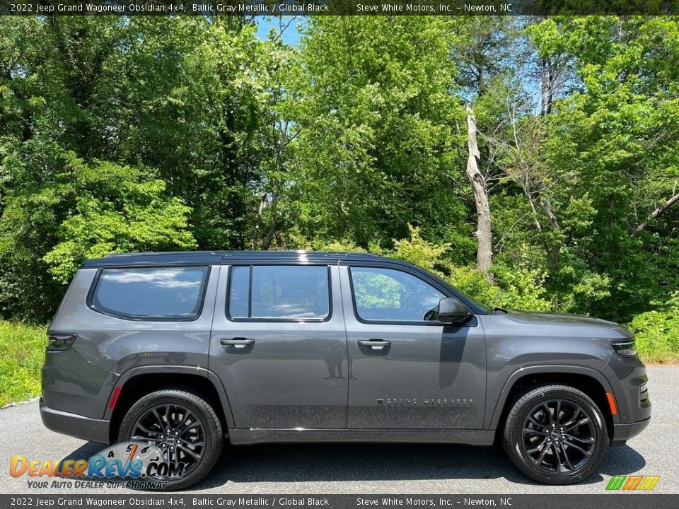 Baltic Gray Metallic 2022 Jeep Grand Wagoneer Obsidian 4x4 Photo #5