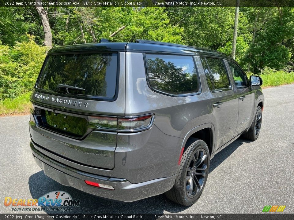 2022 Jeep Grand Wagoneer Obsidian 4x4 Baltic Gray Metallic / Global Black Photo #6