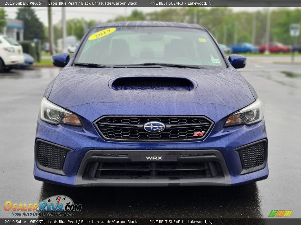 2019 Subaru WRX STI Lapis Blue Pearl / Black Ultrasuede/Carbon Black Photo #22