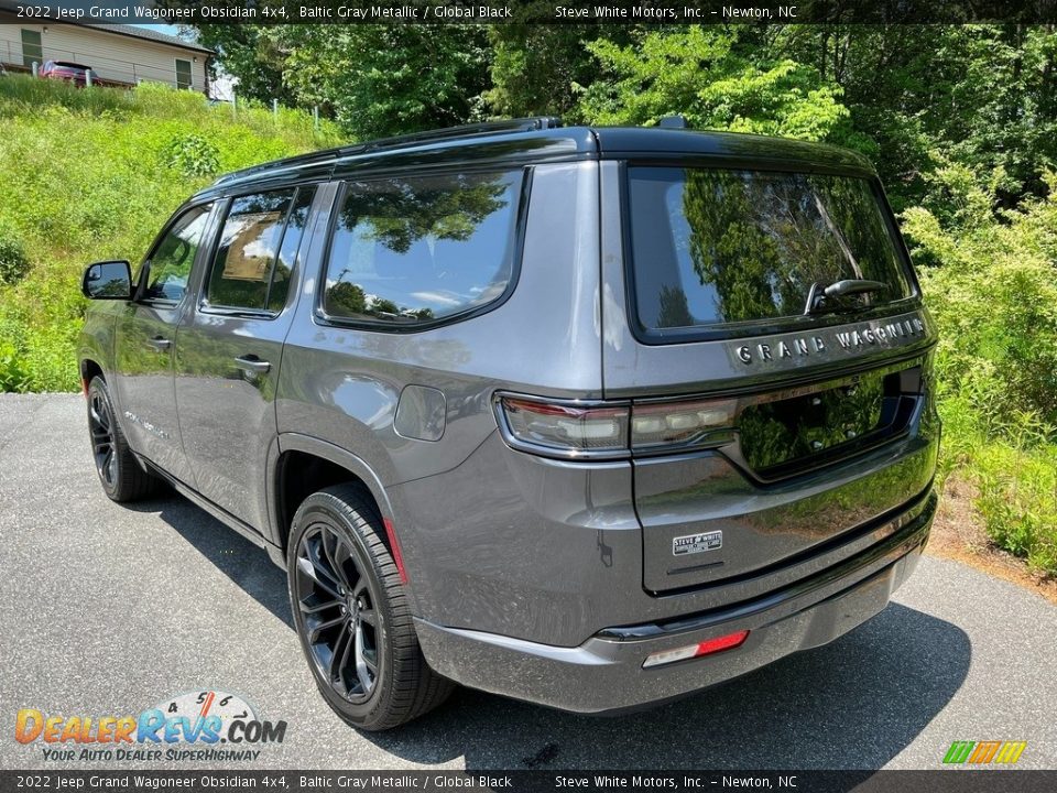 2022 Jeep Grand Wagoneer Obsidian 4x4 Baltic Gray Metallic / Global Black Photo #8