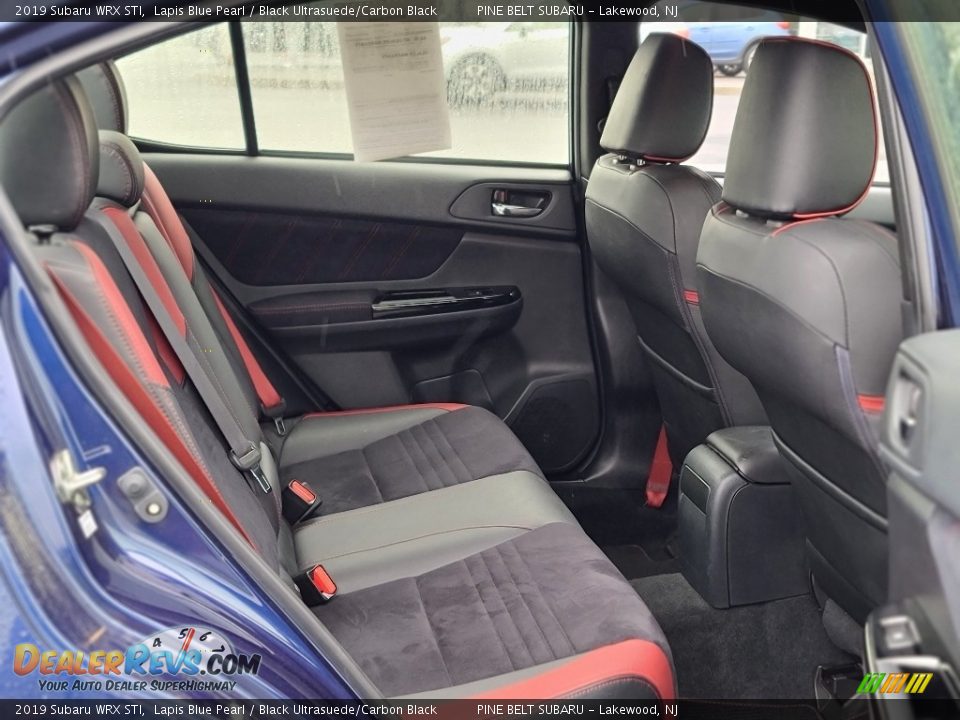 Rear Seat of 2019 Subaru WRX STI Photo #27