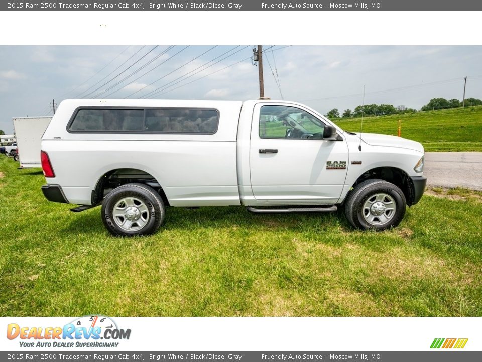 Bright White 2015 Ram 2500 Tradesman Regular Cab 4x4 Photo #2