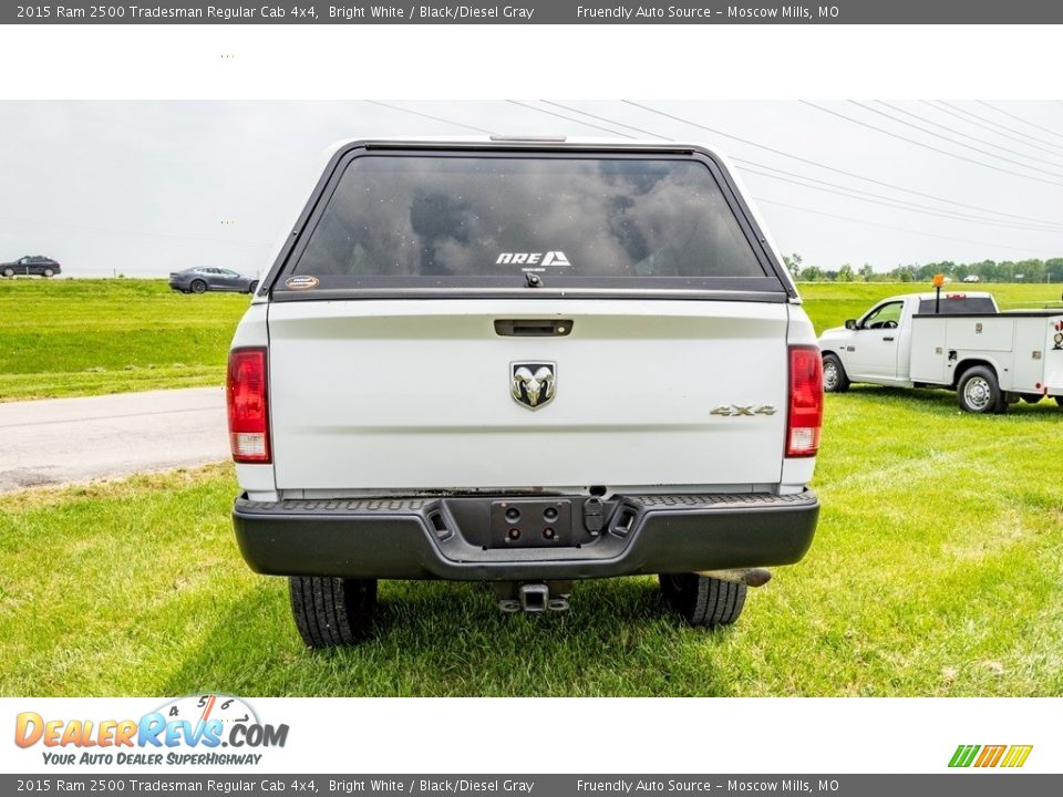 2015 Ram 2500 Tradesman Regular Cab 4x4 Bright White / Black/Diesel Gray Photo #5