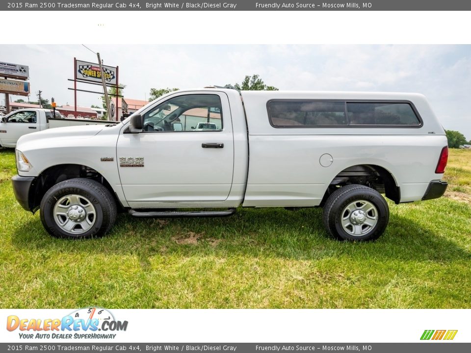 Bright White 2015 Ram 2500 Tradesman Regular Cab 4x4 Photo #7