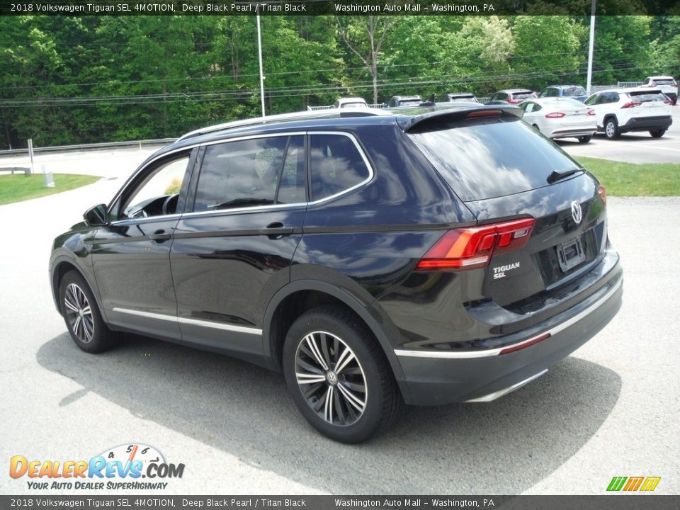 2018 Volkswagen Tiguan SEL 4MOTION Deep Black Pearl / Titan Black Photo #15