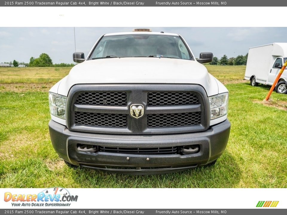 2015 Ram 2500 Tradesman Regular Cab 4x4 Bright White / Black/Diesel Gray Photo #11