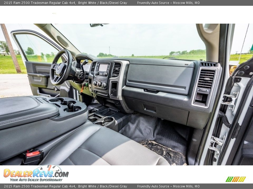 Dashboard of 2015 Ram 2500 Tradesman Regular Cab 4x4 Photo #14