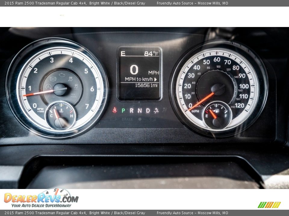 2015 Ram 2500 Tradesman Regular Cab 4x4 Gauges Photo #24