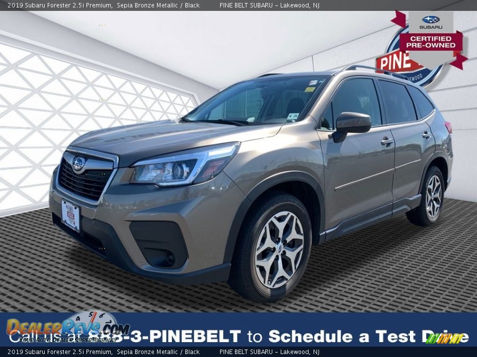 2019 Subaru Forester 2.5i Premium Sepia Bronze Metallic / Black Photo #1