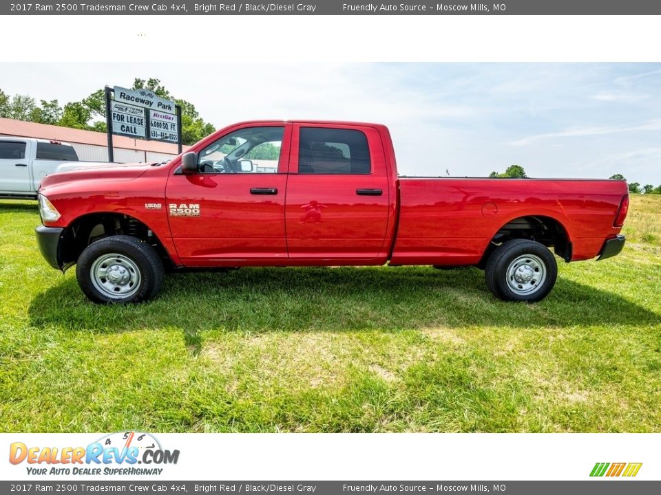 Bright Red 2017 Ram 2500 Tradesman Crew Cab 4x4 Photo #7