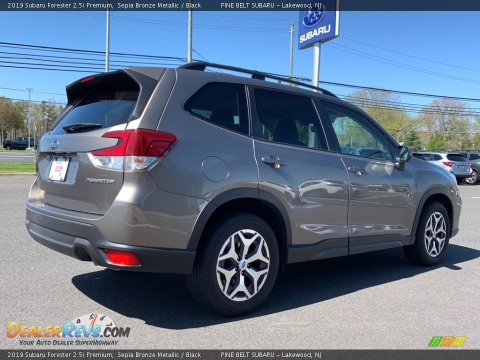 2019 Subaru Forester 2.5i Premium Sepia Bronze Metallic / Black Photo #9