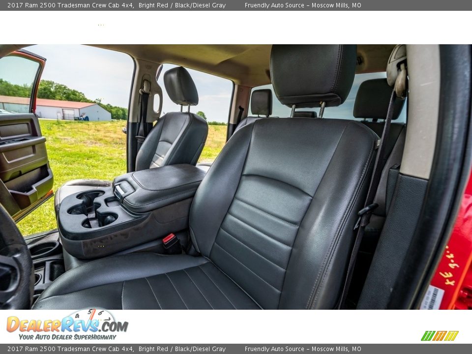 Front Seat of 2017 Ram 2500 Tradesman Crew Cab 4x4 Photo #17