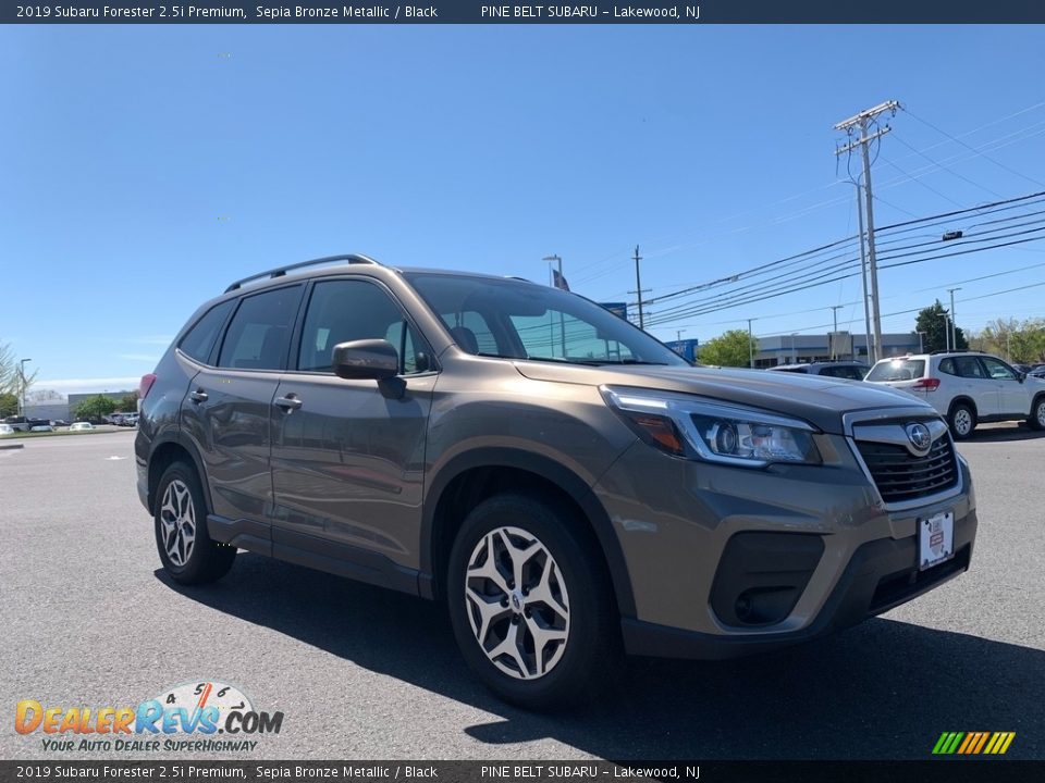 2019 Subaru Forester 2.5i Premium Sepia Bronze Metallic / Black Photo #12