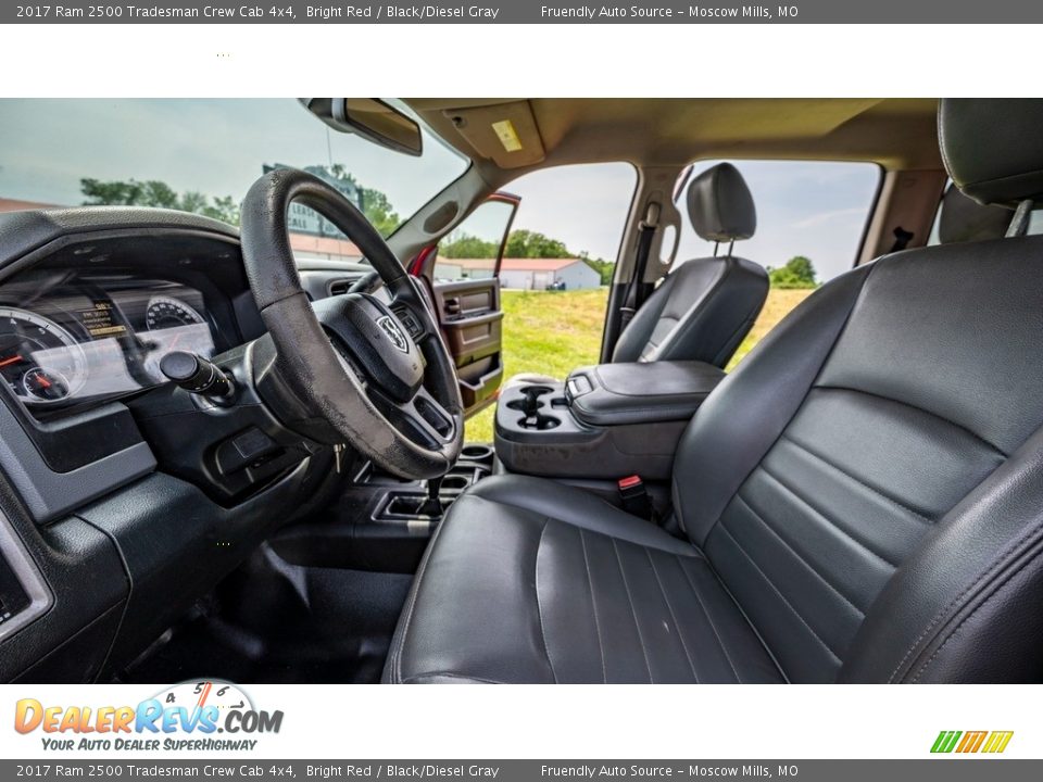 Front Seat of 2017 Ram 2500 Tradesman Crew Cab 4x4 Photo #18