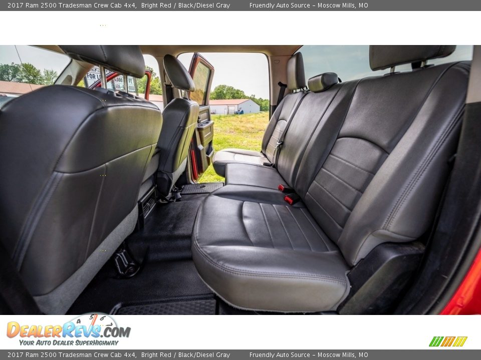 Rear Seat of 2017 Ram 2500 Tradesman Crew Cab 4x4 Photo #20