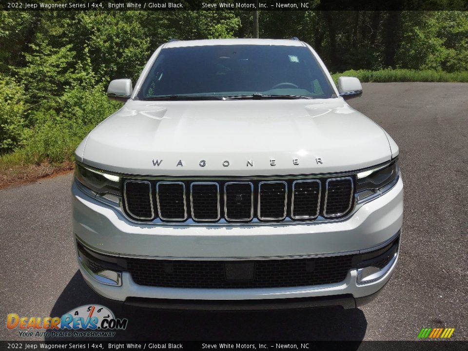 2022 Jeep Wagoneer Series I 4x4 Bright White / Global Black Photo #3