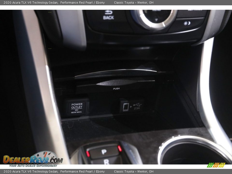 2020 Acura TLX V6 Technology Sedan Performance Red Pearl / Ebony Photo #15