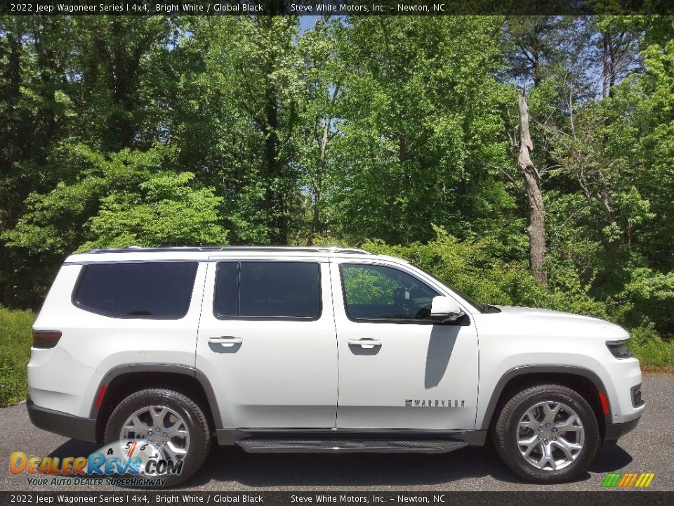 Bright White 2022 Jeep Wagoneer Series I 4x4 Photo #5