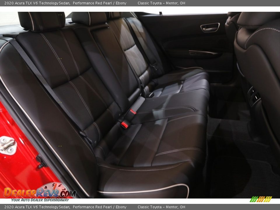 Rear Seat of 2020 Acura TLX V6 Technology Sedan Photo #17