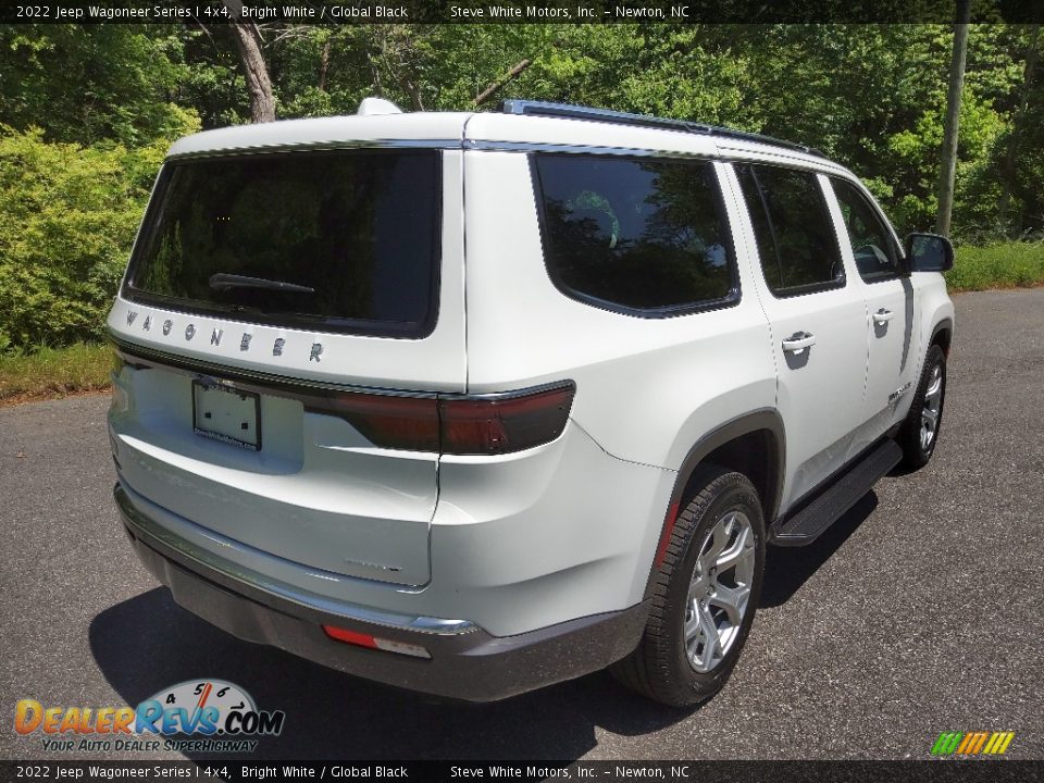 2022 Jeep Wagoneer Series I 4x4 Bright White / Global Black Photo #6