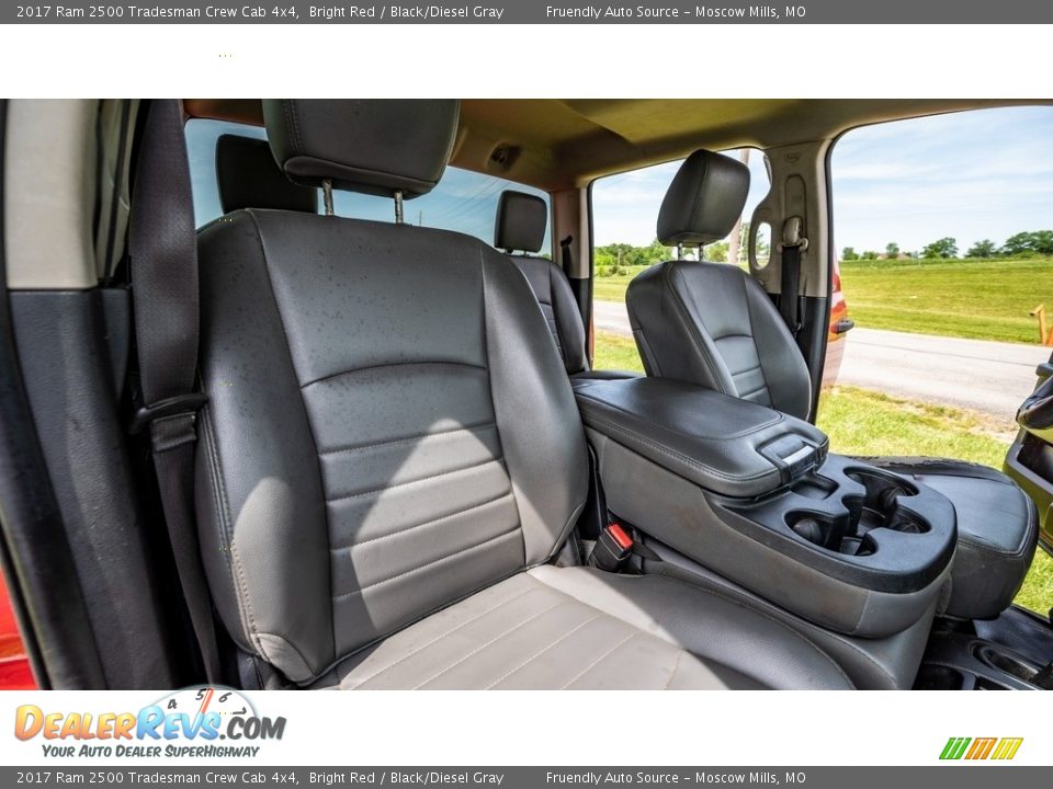 Front Seat of 2017 Ram 2500 Tradesman Crew Cab 4x4 Photo #25