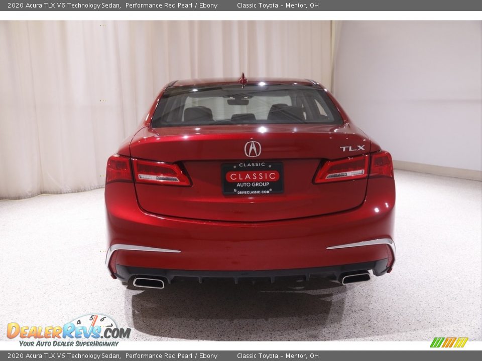 2020 Acura TLX V6 Technology Sedan Performance Red Pearl / Ebony Photo #19