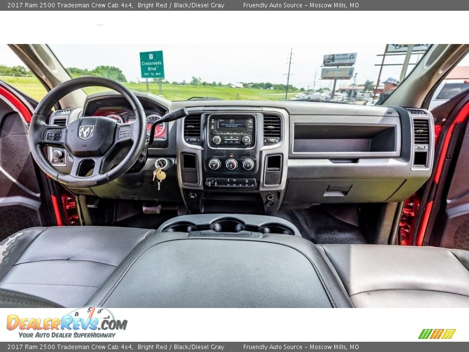 Dashboard of 2017 Ram 2500 Tradesman Crew Cab 4x4 Photo #26