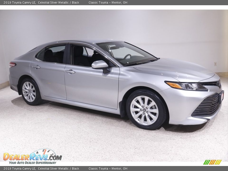 2019 Toyota Camry LE Celestial Silver Metallic / Black Photo #1