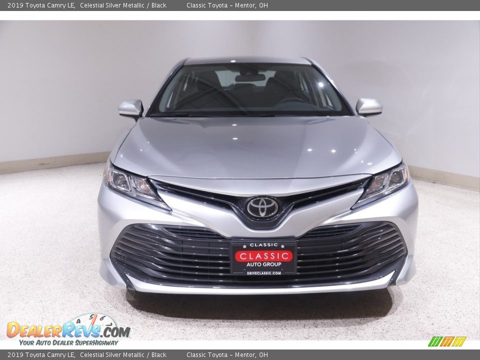 2019 Toyota Camry LE Celestial Silver Metallic / Black Photo #2
