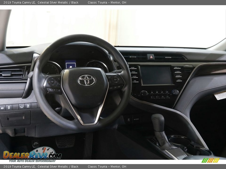 2019 Toyota Camry LE Celestial Silver Metallic / Black Photo #6