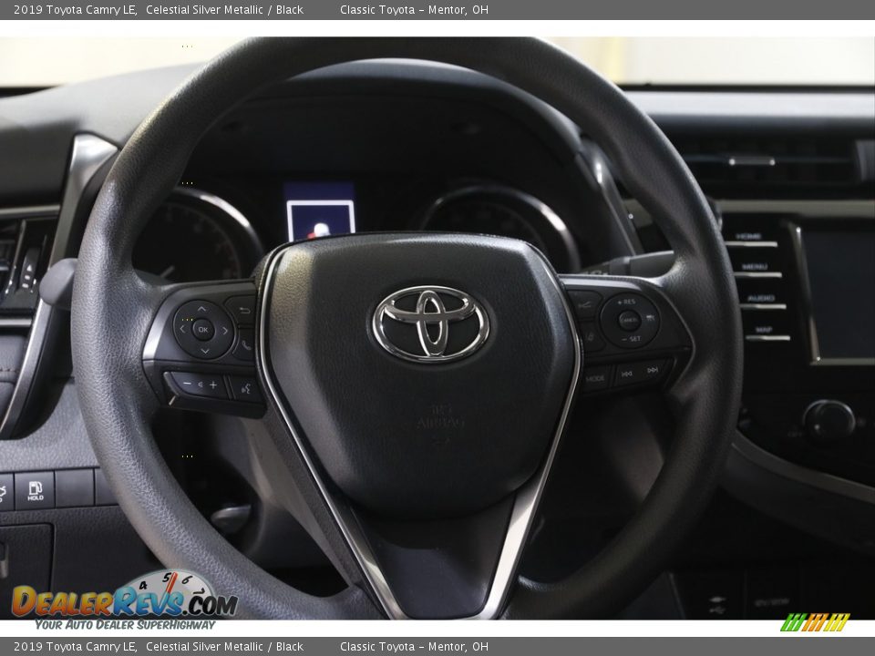 2019 Toyota Camry LE Celestial Silver Metallic / Black Photo #7