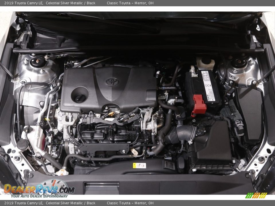 2019 Toyota Camry LE Celestial Silver Metallic / Black Photo #17
