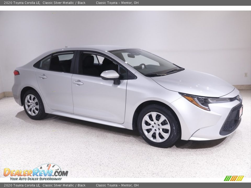 2020 Toyota Corolla LE Classic Silver Metallic / Black Photo #1