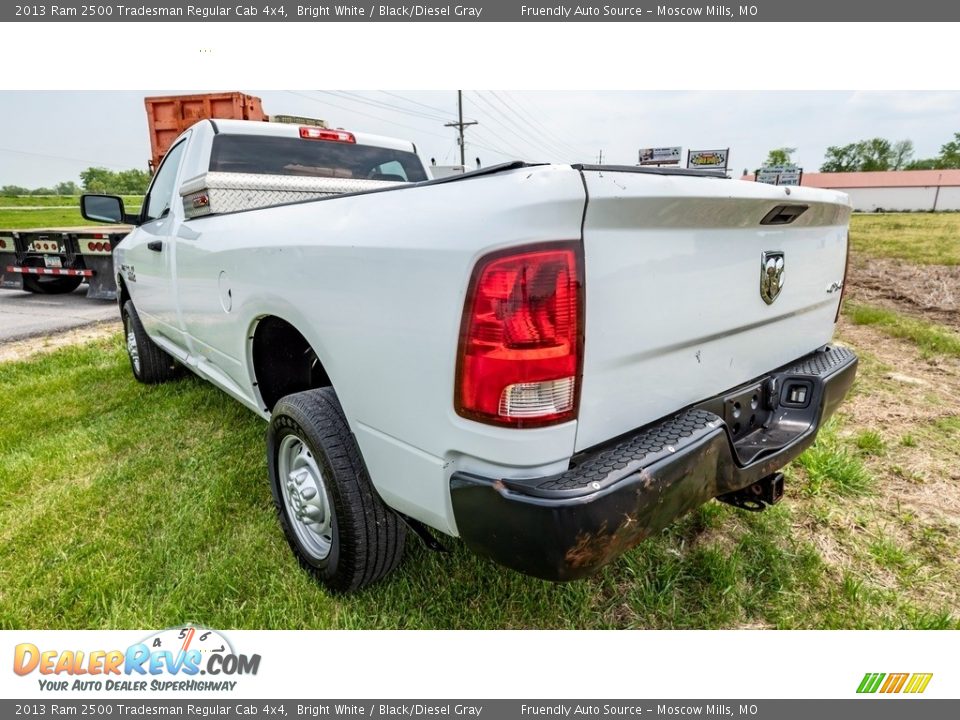 2013 Ram 2500 Tradesman Regular Cab 4x4 Bright White / Black/Diesel Gray Photo #5