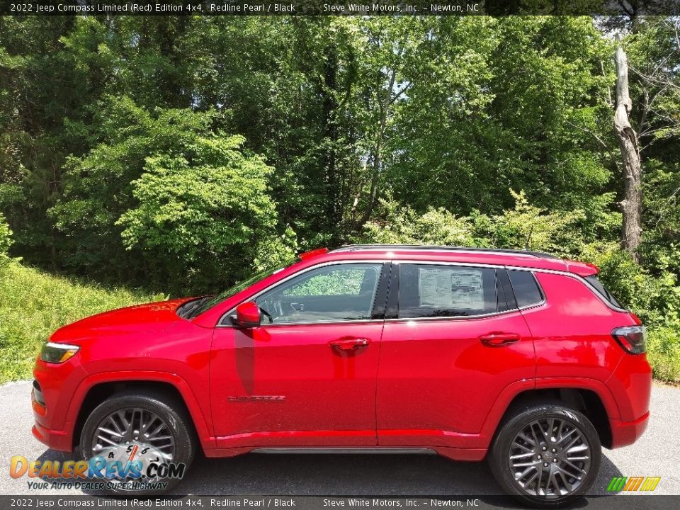 Redline Pearl 2022 Jeep Compass Limited (Red) Edition 4x4 Photo #1
