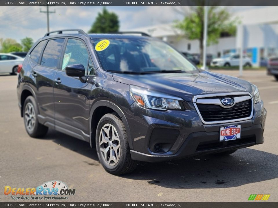 2019 Subaru Forester 2.5i Premium Dark Gray Metallic / Black Photo #24