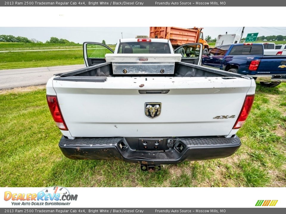 2013 Ram 2500 Tradesman Regular Cab 4x4 Bright White / Black/Diesel Gray Photo #8