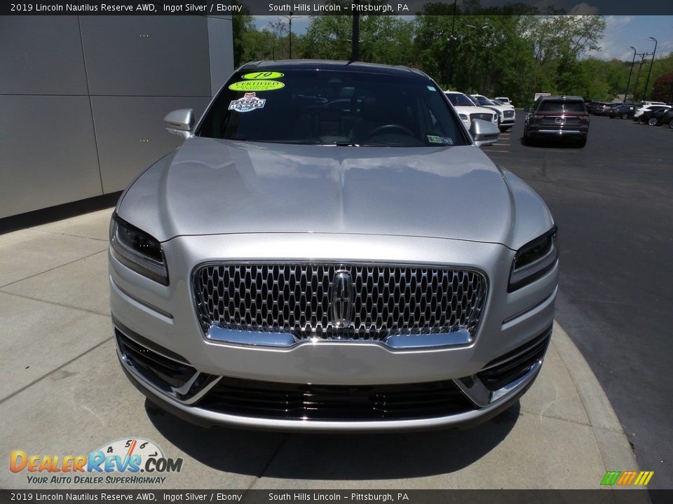 2019 Lincoln Nautilus Reserve AWD Ingot Silver / Ebony Photo #9