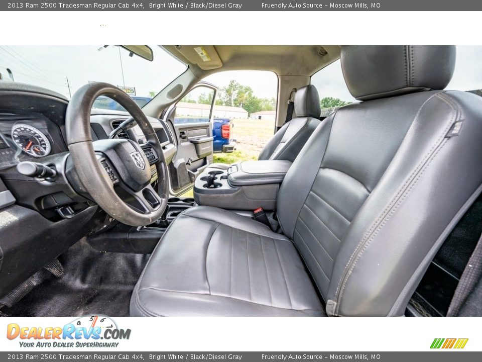 Front Seat of 2013 Ram 2500 Tradesman Regular Cab 4x4 Photo #9