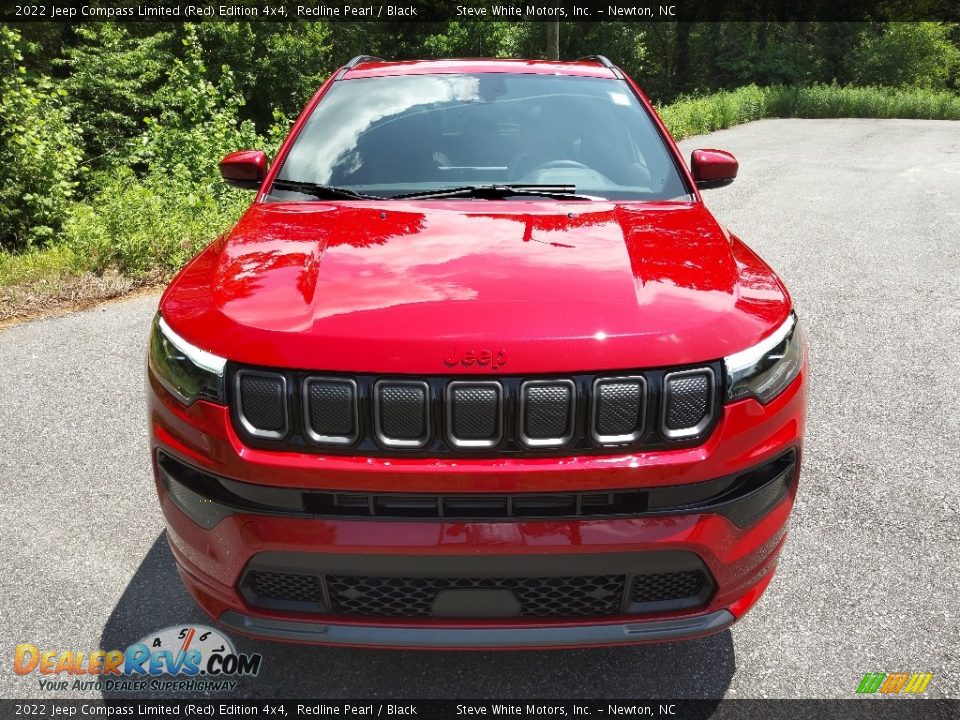 2022 Jeep Compass Limited (Red) Edition 4x4 Redline Pearl / Black Photo #4