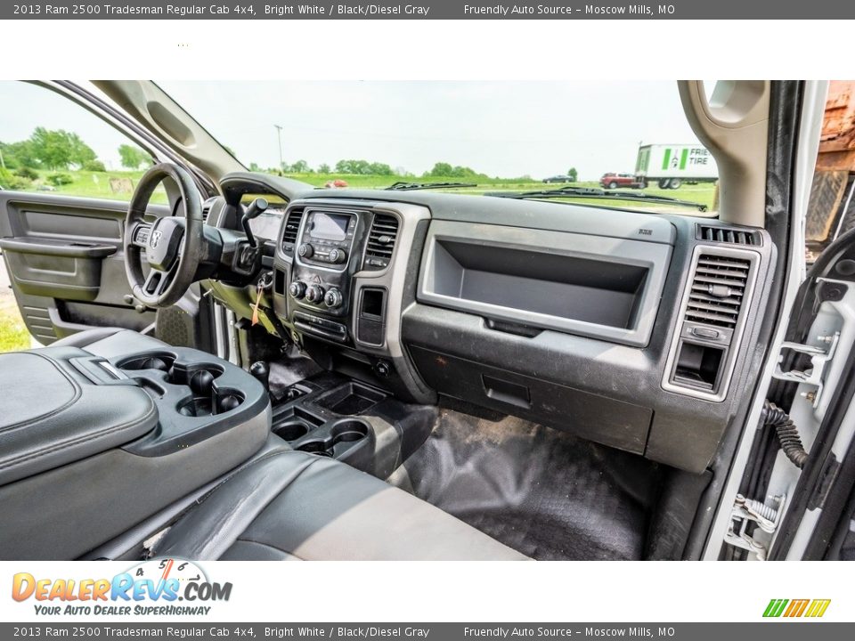 Dashboard of 2013 Ram 2500 Tradesman Regular Cab 4x4 Photo #12