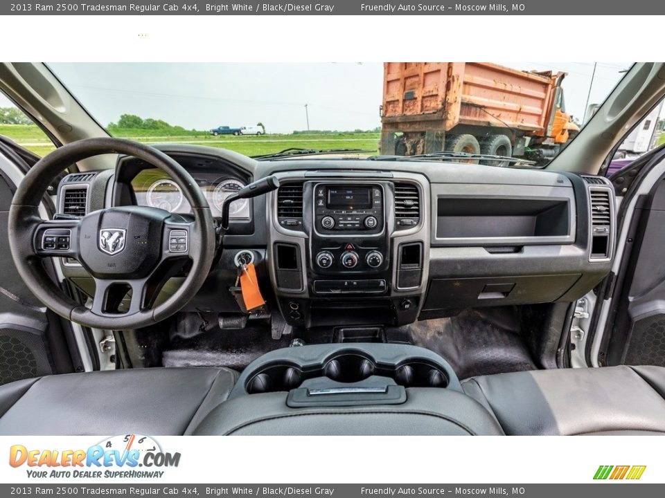 Dashboard of 2013 Ram 2500 Tradesman Regular Cab 4x4 Photo #15