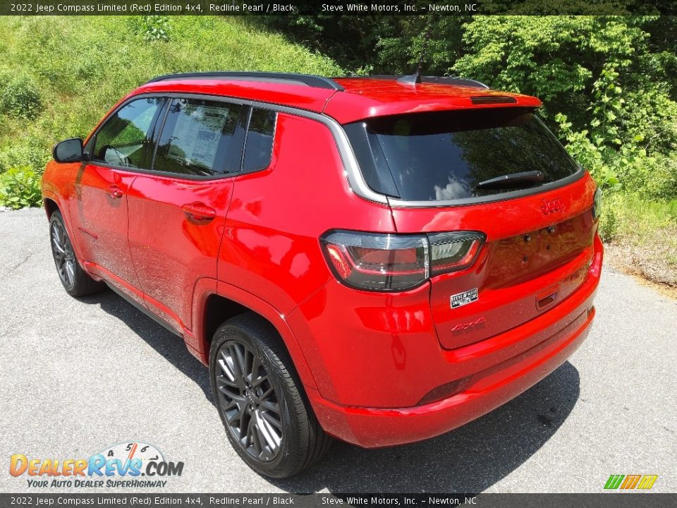 2022 Jeep Compass Limited (Red) Edition 4x4 Redline Pearl / Black Photo #10